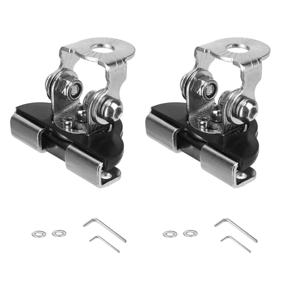 GUYUTING Rust Proof 304 Stainless Light Mounts No Drilling Structure For Vehicle Hood LED Light Bar Auxiliary Lighting
