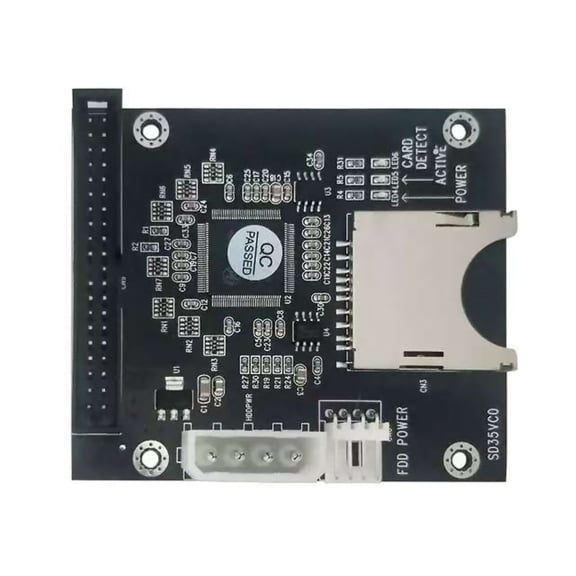 GUYUTING SD to 3.5 Inch IDE Adapter Card for Windows 98 Bootable PC Systems 128GB High Speed Transfer Upgrade