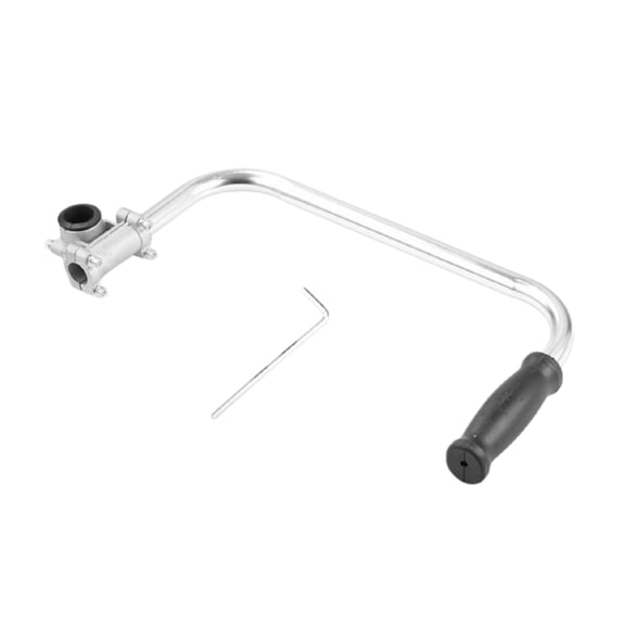 GUYUTING Silver Trimmer Handle Universal Compatibility For String Trimmers Weed Eaters Lawn Mowers Camping Outdoor Gardening Tool