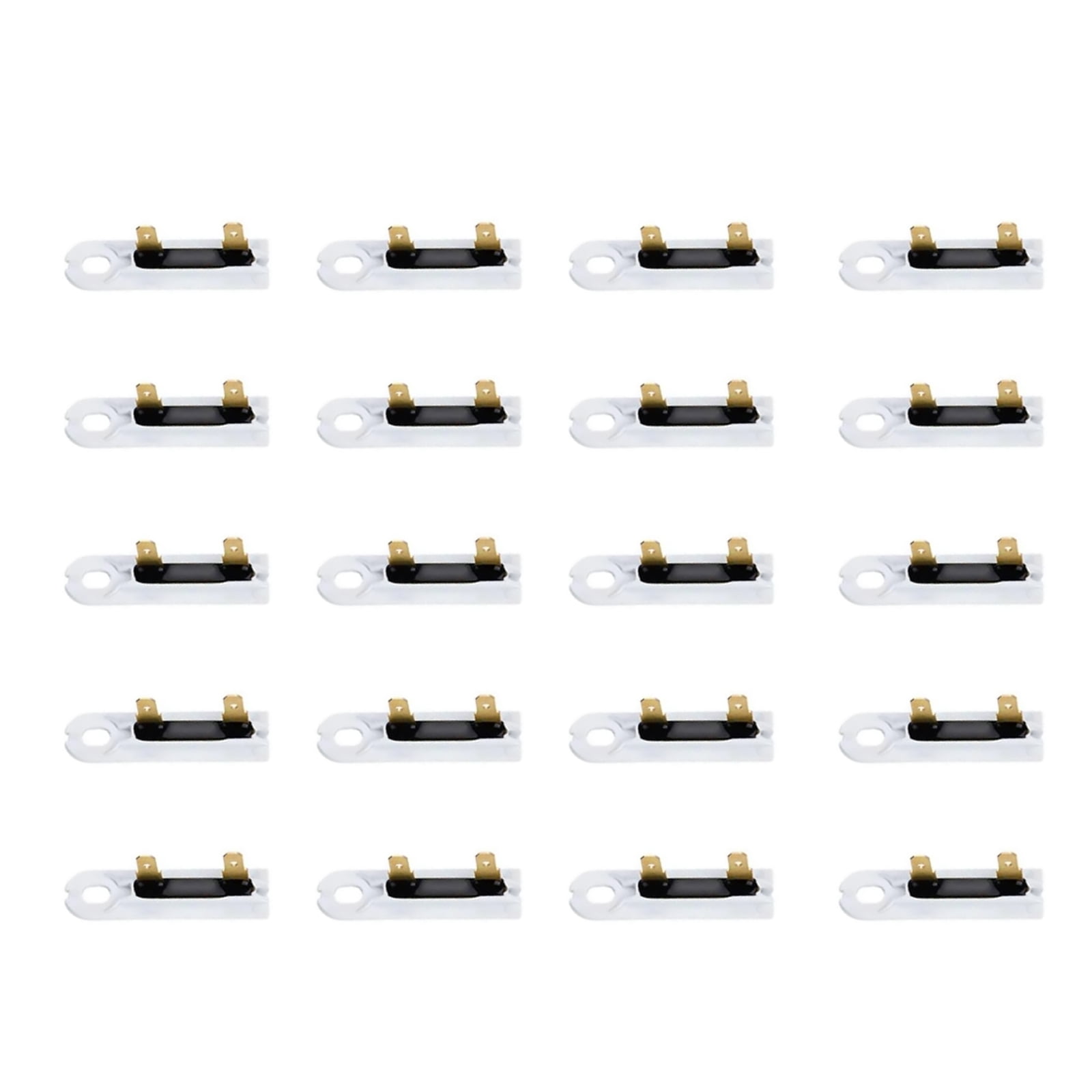 GUYUTING WP3392519VP Dryer Thermal Fuse Multi Pack 20 Pieces Overheat Protection For Kenmore Household Laundry Dryer Use