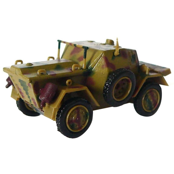 GUYUTING WW2 Italy Lancia Lince Recon Vehicle Model 1:72 Alloy Collectible 4.4cm for Desk Display History Enthusiasts Vehicle Fans