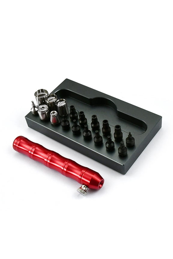 Watch Crown Tube Removal Tool Multi Type Nozzle Kit For Watch Repair Hobbyist Professional Use