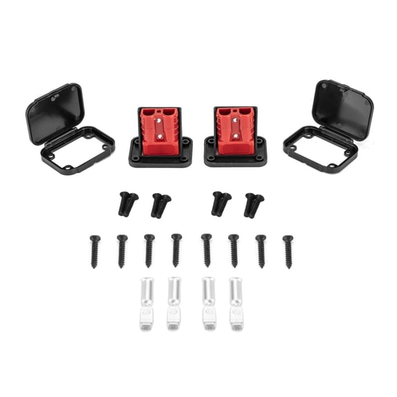 GUYUTING Weatherproof 50A Quick Disconnect Connector Kit for RVs Trucks Boats Marine Use Generator Battery Charger UL94 V-0 Rated