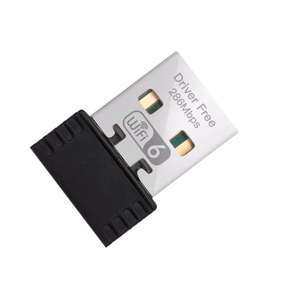 GUYUTING WiFi 6 Wireless Network Card USB 2.0 2.4GHz Adapter For Windows 7 8 10 11 Device Internet Access