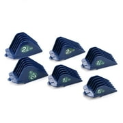 GUYUTING XL Clipper Combs Guard Set 6 Pcs 2.5 1.25 Inch Strong Sturdy Clip On Precise Cuts Compatible Clipper Chart Provided