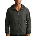 thumbnail image 1 of GUZOM Mens UPF 50+ Hooded Sun Protection Jacket Lightweight Windbreaker Quick Dry Nylon Spandex Water Resistant Packable Travel Hiking Army Green,Size 3XL, 1 of 9