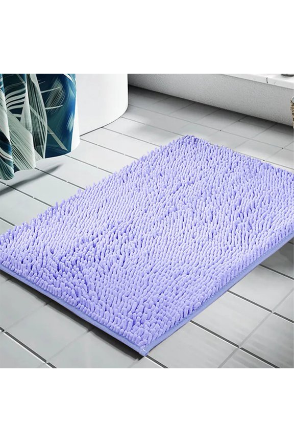 Quicker-Dry Bathroom Rugs Set, Soft & Bath Rugs For Bathroom, Bath Mat With Rubber Backing - Ultra Absorbent Chenille Bathroom Rug Set on Clearance