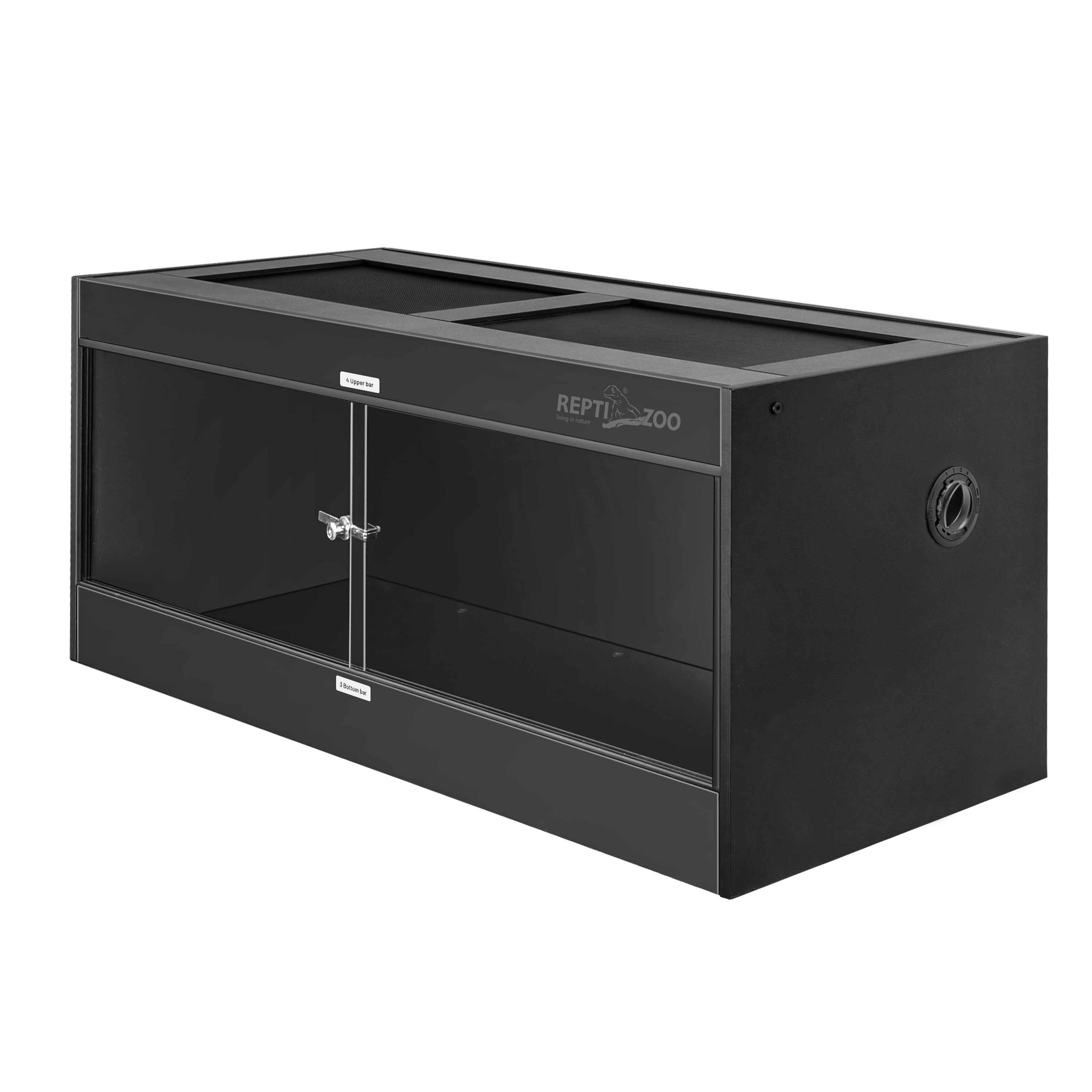 GUZZLO 64 Gallon PVC Reptile Enclosure, 48x18x18 Reptile Terrariums