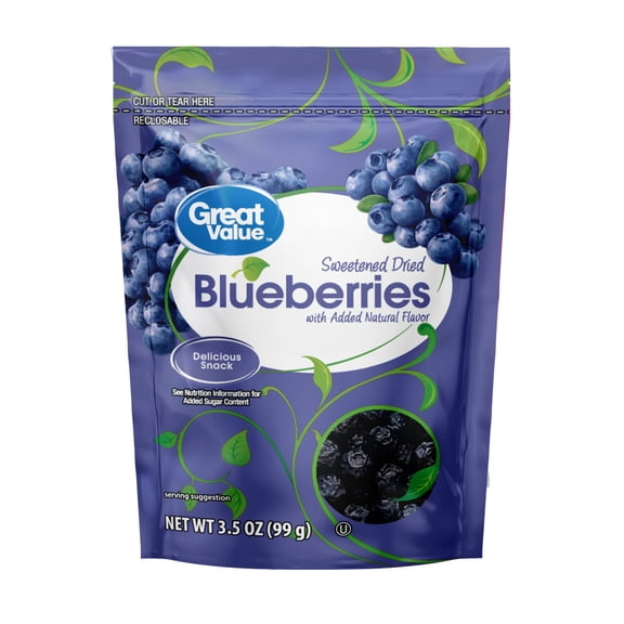 GV 8/3.5oz. Dried Blueberries, Prop 65