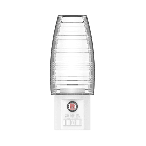 Great Value LED Night Light with Dusk-to-Dawn Sensor, 3CCT Adjustable, 2 Pack