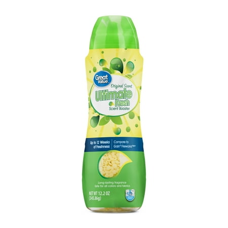 Great Value Ultimate Fresh Scent Booster, Original Scent, 12.2 oz, Compare to Gain Fireworks