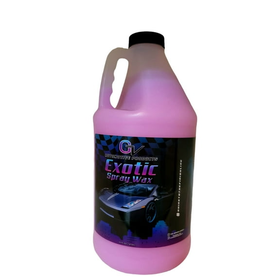GV Corsa Exclusive Liquid Spray Wax, car Wax, Carnauba Wax, car Wax Spray, car Detailing Spray 1 Gallon