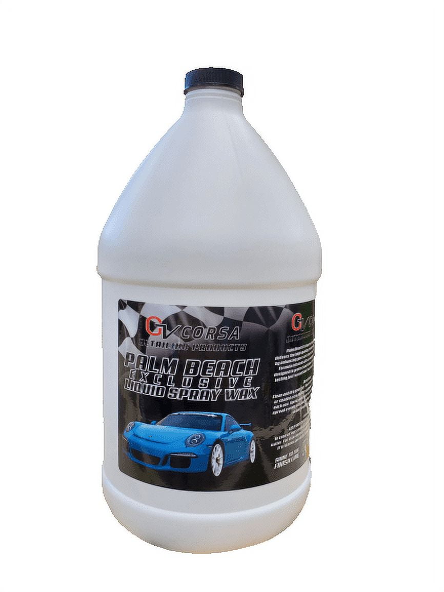 GV Corsa Exclusive Liquid Spray Wax, car Wax, Carnauba Wax, car Wax Spray,  car Detailing Spray 1 Gallon