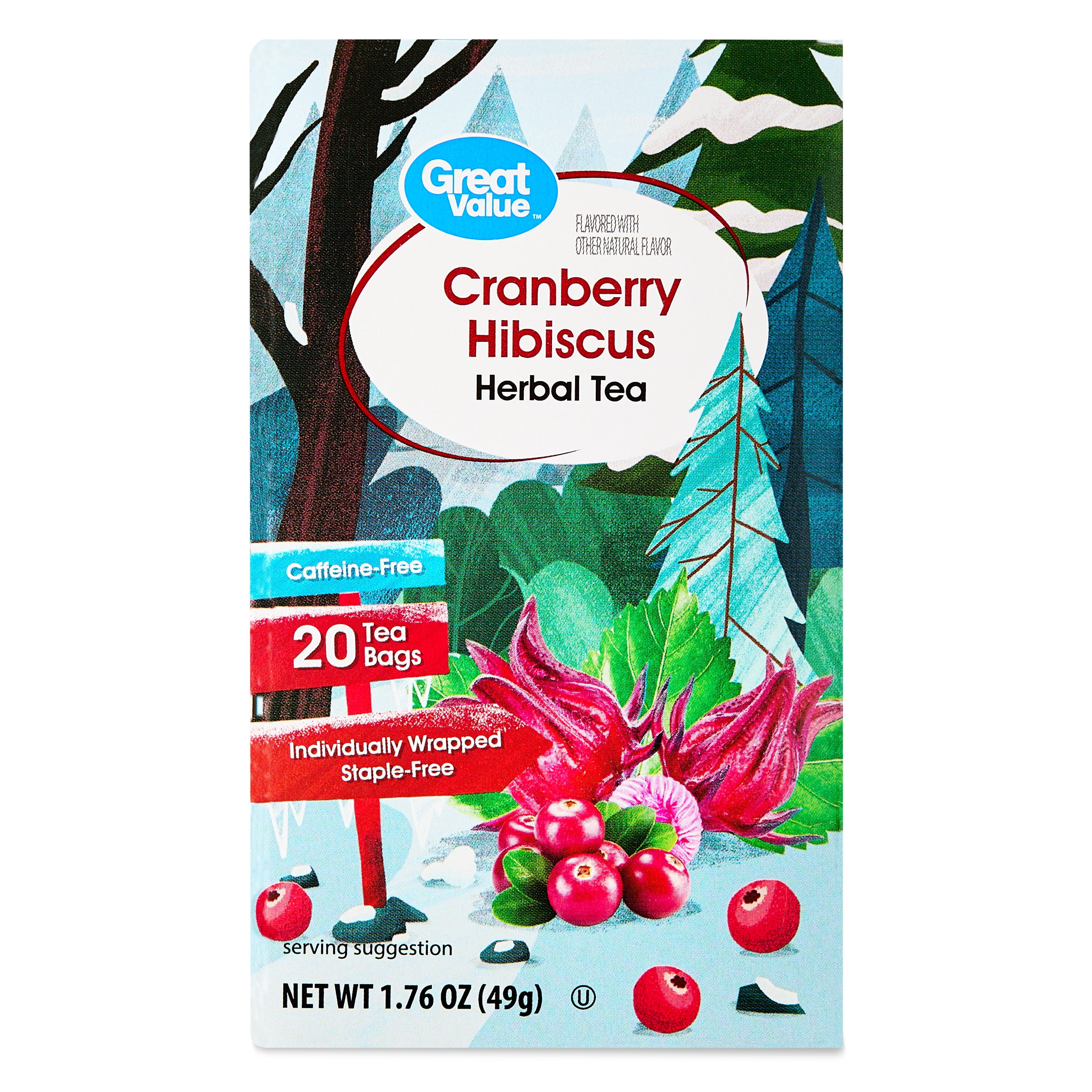Great valueページ Great Value - Brandclub - GV Cranberry Hibiscus Herbal Tea