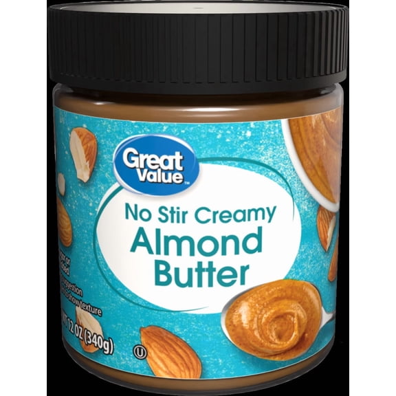 GV Creamy Almond Butter No Stir 12oz