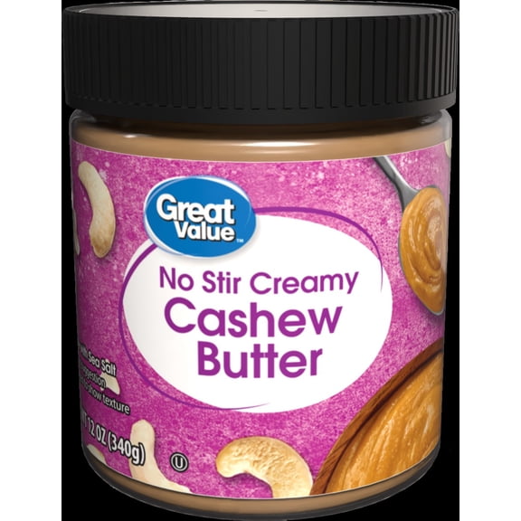 GV Creamy Cashew Butter No Stir 12oz