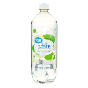 Great Value Diet Lime Tonic Water, 1L Plastic Bottle