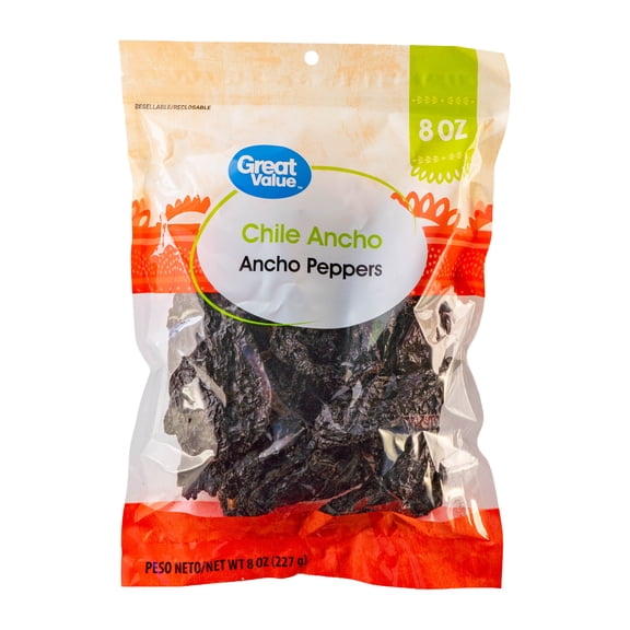 Great Value Ancho Chiles, 8 oz