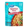 thumbnail image 1 of Great Value Ready-to-Heat 90-Second Spanish Style Rice Pouch, 8.8 oz, 1 of 9