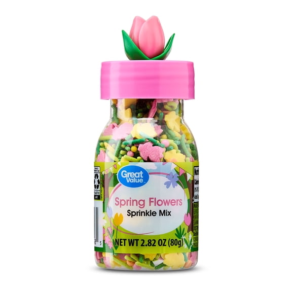 Great Value Spring Flowers Sprinkle Mix, 2.82 oz
