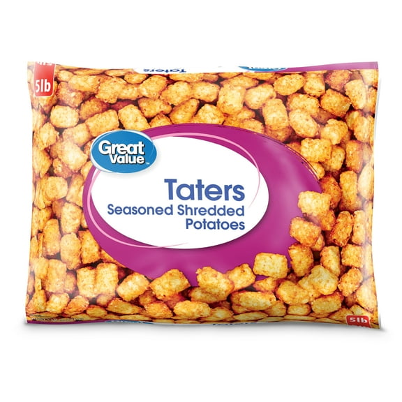 Great Value Tater Tots, 80 oz