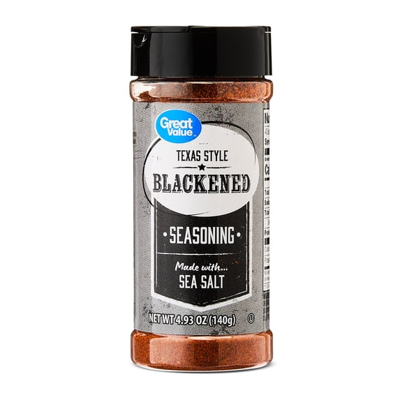 Great Value Texas Style Blackened Seasoning, 4.93 oz