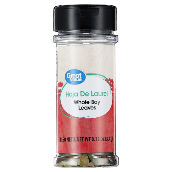Great Value Whole Bay Leaves, 0.12 oz