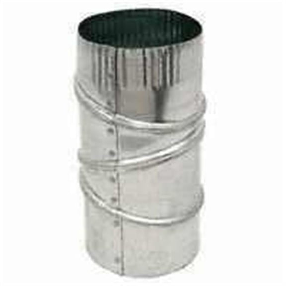 GV0289-C-5-26-302 5 in. Galvanized 90 Degree Adjustable E lbow 26 Gauge