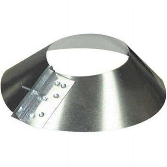 GV1376 4 in. Galvanized Storm Collar