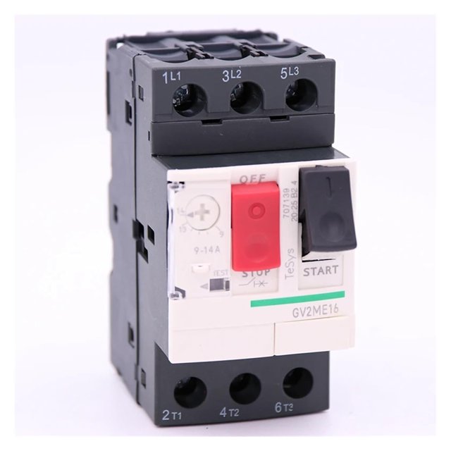 GV2ME16 3P 914A Thermal Screw clamp Terminal Motor Circuit