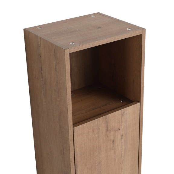 GVCXZBSS 12" Bathroom Side Cabinet - Soft Close, Float Mounting (KD-Packing)