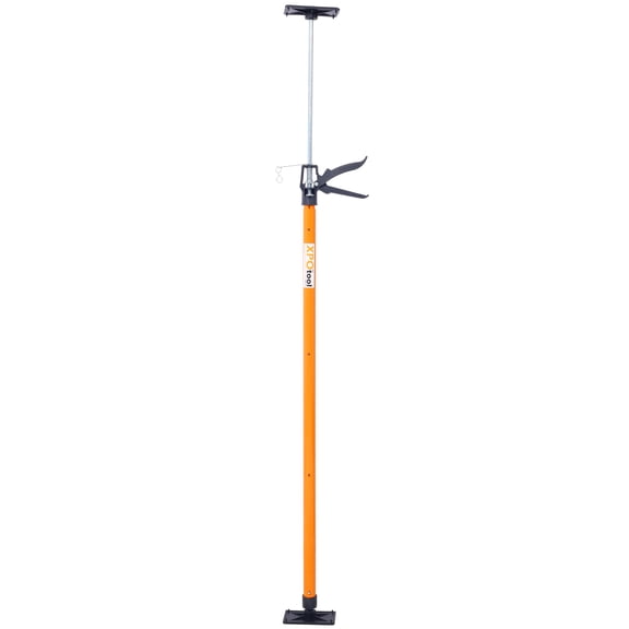 GVCXZBSS 2 Pack Adjustable Support Pole - 45-114" Steel 3rd Hand System for Jacks, Drywall, Cabinets