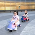 thumbnail image 1 of GVCXZBSS Kids 12V Electric Ride On Car - Wiggle Car, LED Lights, Music, Purple, Ages 3+, 1 of 29