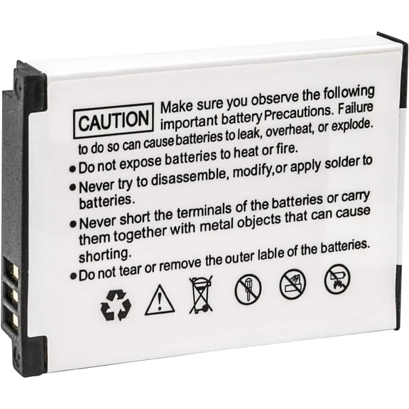 GVDCC-1-Pack SLB-10A Battery and AC Wall Charger Replacement for Samsung WB1100F, WB2100, ES50, ES55, ES60, EX2F, HMX-U10, HMX-U20, HZ10W, HZ15W, IT100, L100, L110, L200, L210, L310W, M100 Camera