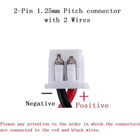 GVDCC-2PCS CMOS Battery for Intel NUC Laptop Backup PS2 PS3 BIOS RTC CR2032 Battery with 2 Wire Cable and Connector