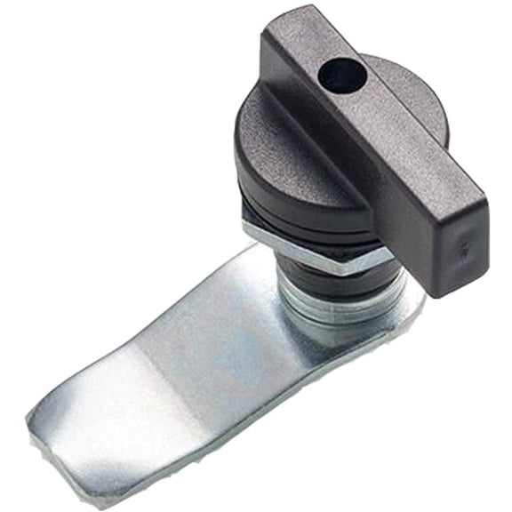 GVDCC-2PCS Thumb Operated Offset Thumb Cam Lock Black Cam Lock
