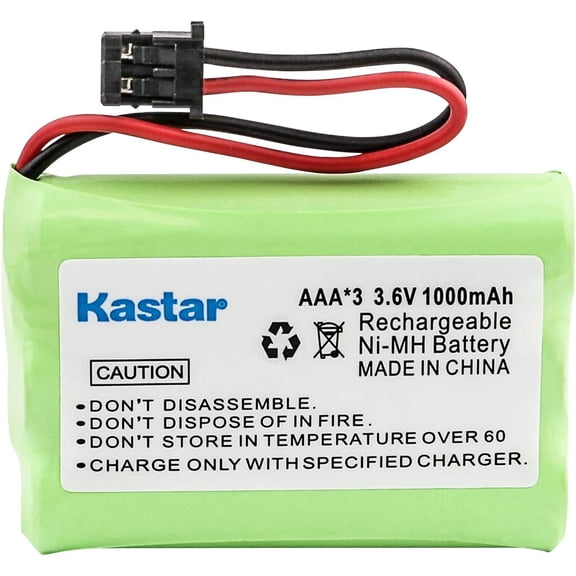 GVDCC-3-Pack AAAX3 3.6V MSM 1000mAh Ni-MH Rechargeable Battery for Uniden Cordless Phone BT-446 BT446 BP-446 BP446 BT-1005 BT1005 TRU8885 TRU8885-2 TRU88852 TRU8888 TRU9460 TRU9465 TRU9480 TCX-800