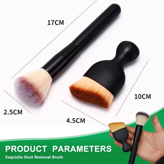 GVDCC-3 Pack Microfiber Duster, Small Dust Brushes, Feather Duster, Soft Fibers, Efficient Dust Removal, Cleaning Tool Perfect for Computers, Keyboards, Car Interior, Photo Frames, Digital Devices