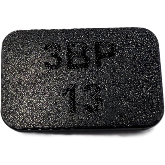 GVDCC-3BP - Size 13 Medium (6X) Hearing Aid Battery Case, New Slim Design Pocket Size Storage Container