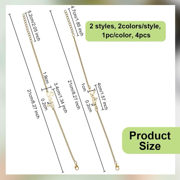 GVDCC-4 Pcs Soap Chain Labels Lotion and Soap Dispenser Chain Labels Gold Silver Soap Tags Lotion Bottle Tags for Farmhouse Rustic Decor Bathroom Kitchen