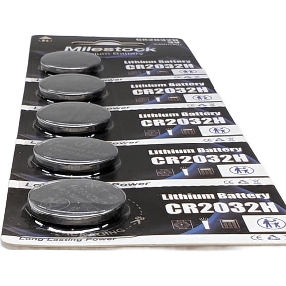 GVDCC-5-Pcs 3-Volt Lithium Coin Battery for Accu-Chek Guide Blood Glucose Monitoring System, Sugar Monitor Meter