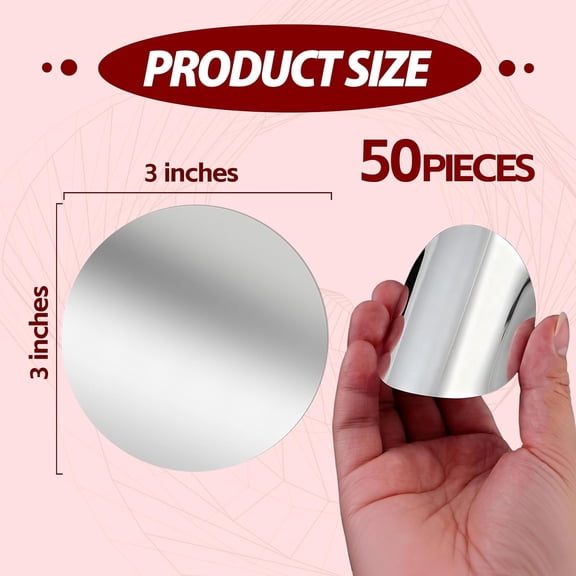 GVDCC-50Pcs Wine Pourer Discs, 3 Inch Disposable Silver Pour Spouts for Liquor Bottles, Single-Use Anti-Drip Design Prevents Cross-Flavors