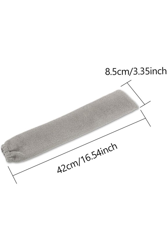 -6 Pack Gap Dust Cleaner Refills, Microfiber Replacement Cloth Covers for Under Furniture Duster, Washable & Reusable Dusting Sleeves