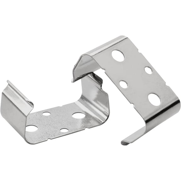 GVDCC-6PCS Metal 9-Volt Battery Clips Battery Holder Clip AA Double Battery Holder Fixing Clip Instrument Battery Clips