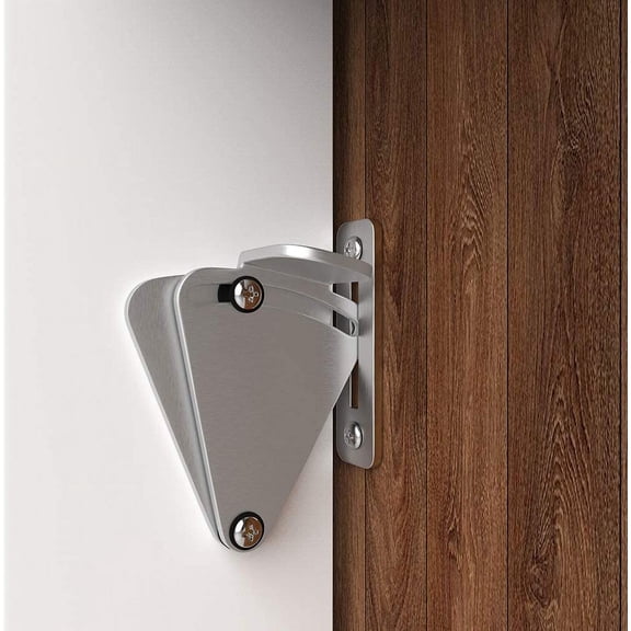 GVDCC-Barn Door Lock Hardware Stainless Steel Sliding Privacy Latch for Closet Shed Pocket Doors Wood Gates