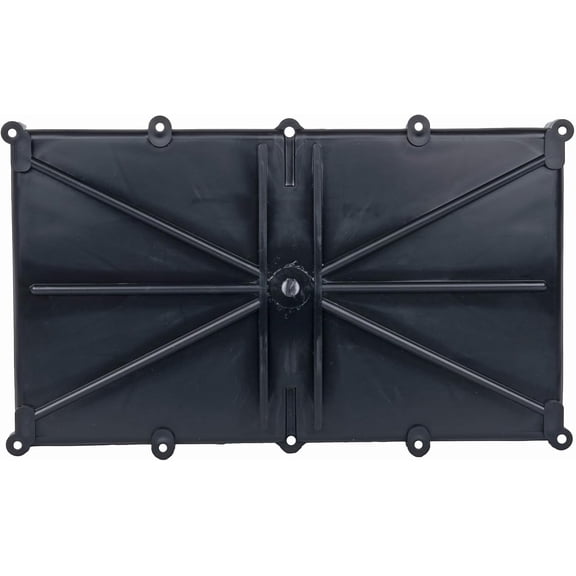 GVDCC-Battery Holder Tray with Stainless Steel Buckle for 31 Series Batteries - Durable Marine & RV Battery Holder with Secure Buckle & Easy Installation, Corrosion Resistant, NMMA Certified