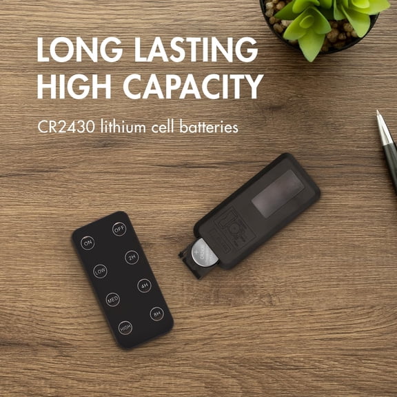 GVDCC-CR2430 Battery, 3V Lithium Coin Battery for Car Key Fob, Car Remote, Calculators, Thermometers and More, 10 Count