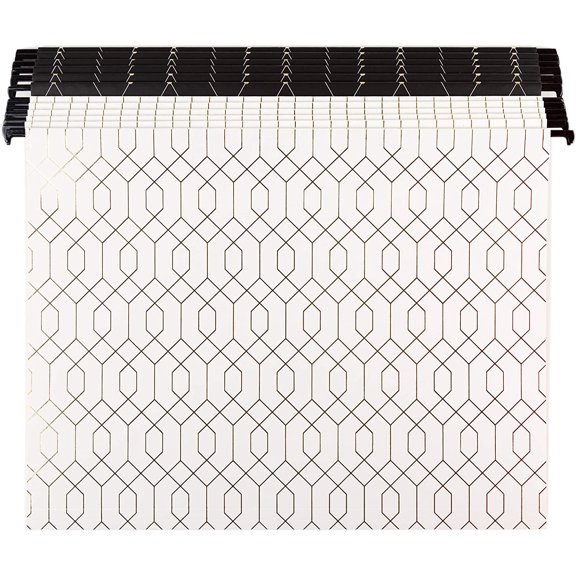 GVDCC-Hanging File Folders, Modern + Classic, 12 Count