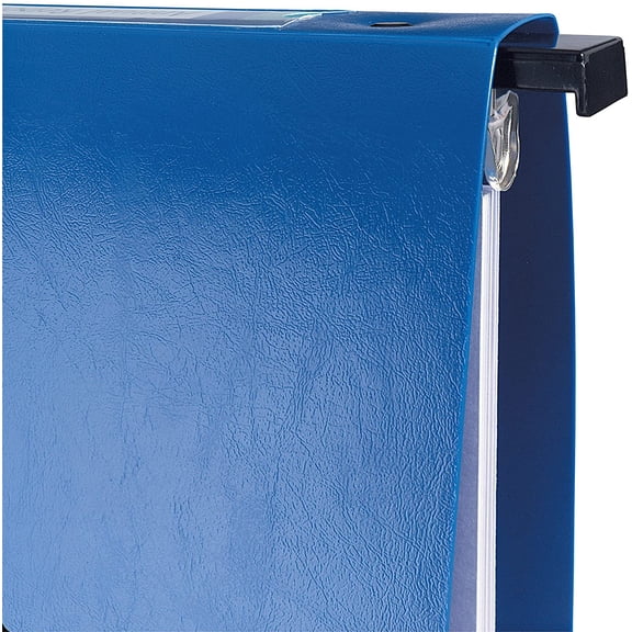 GVDCC-Hanging Storage 3 Ring Binder, 1 Inch Round Rings, 1 Blue Binder (14800)