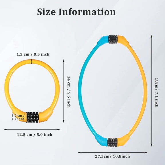 GVDCC-Hestya 3 Pieces Fridge Freezer Refrigerator Cabinet Lock, 10000 Combinations Safety Locks for French Doors, Safe Strap Kitchen Bathroom Doors Rv No Screw Fridge Lock(Black, Blue, Orange)